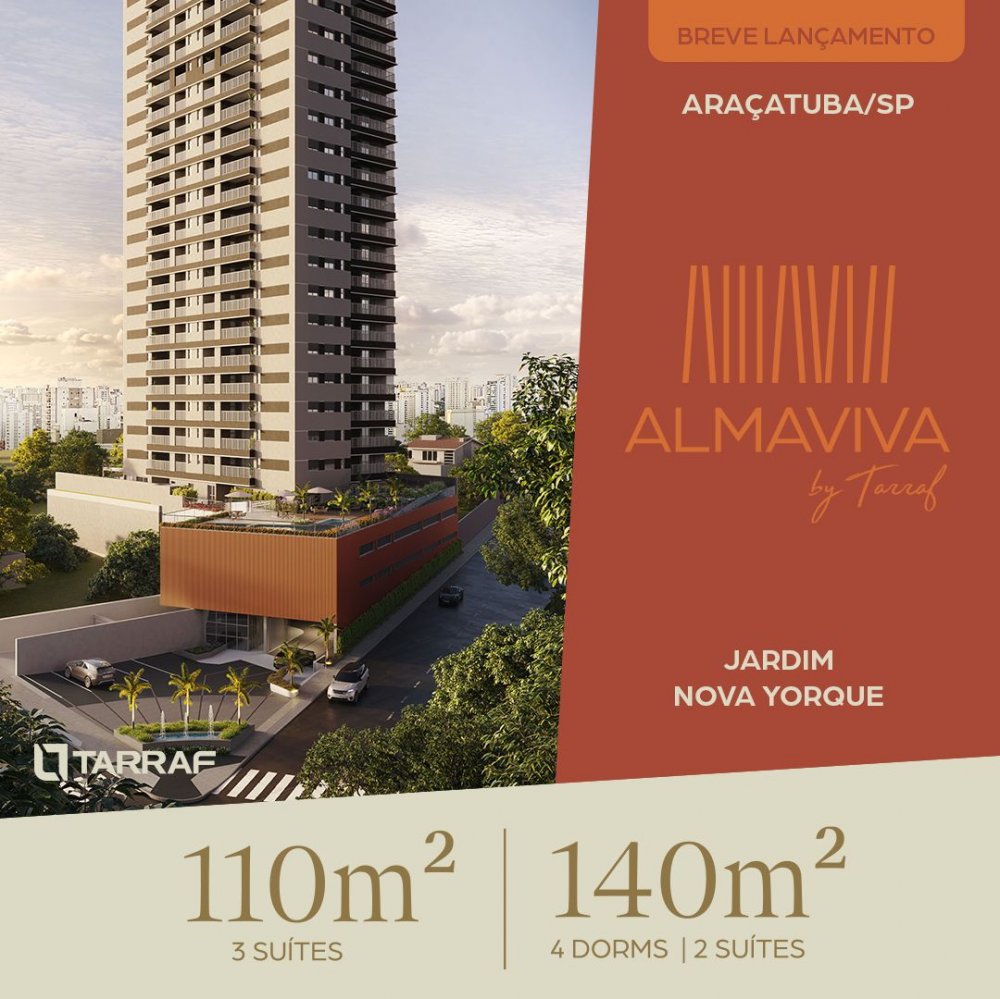 Apartamento Alto Padro - Venda - Jardim Nova Yorque - Araatuba - SP
